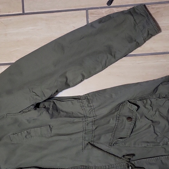 SALE--Olive green jacket - Picture 3 of 9